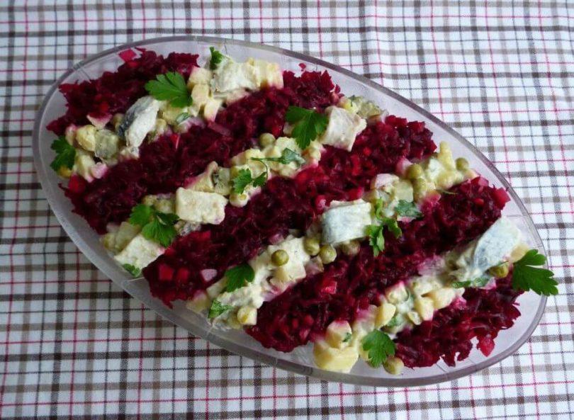 Новогодний салат шуба
